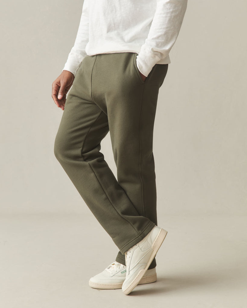 Men's Straight Sweatpant - Deep Olive