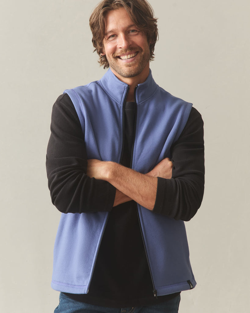 Men's Midweight Vest - Coastal Fjord
