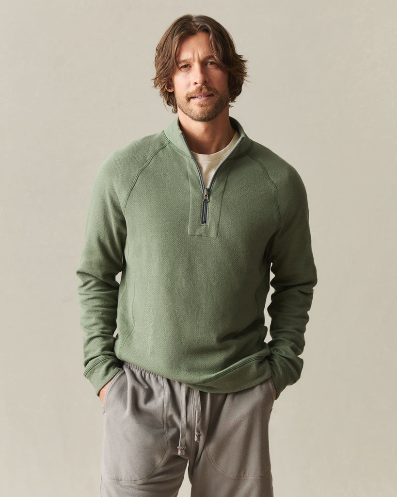 Men's Reversible Half Zip - Olvine
