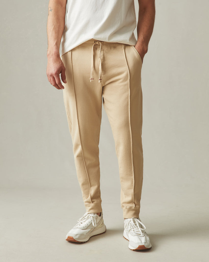 Casual Pants American Giant Joggers Men's Pintuck French Terry