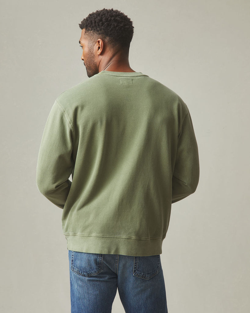 Extra Large TIM COMIX CREWNECK SWEAT Men's Sweatshirt, green