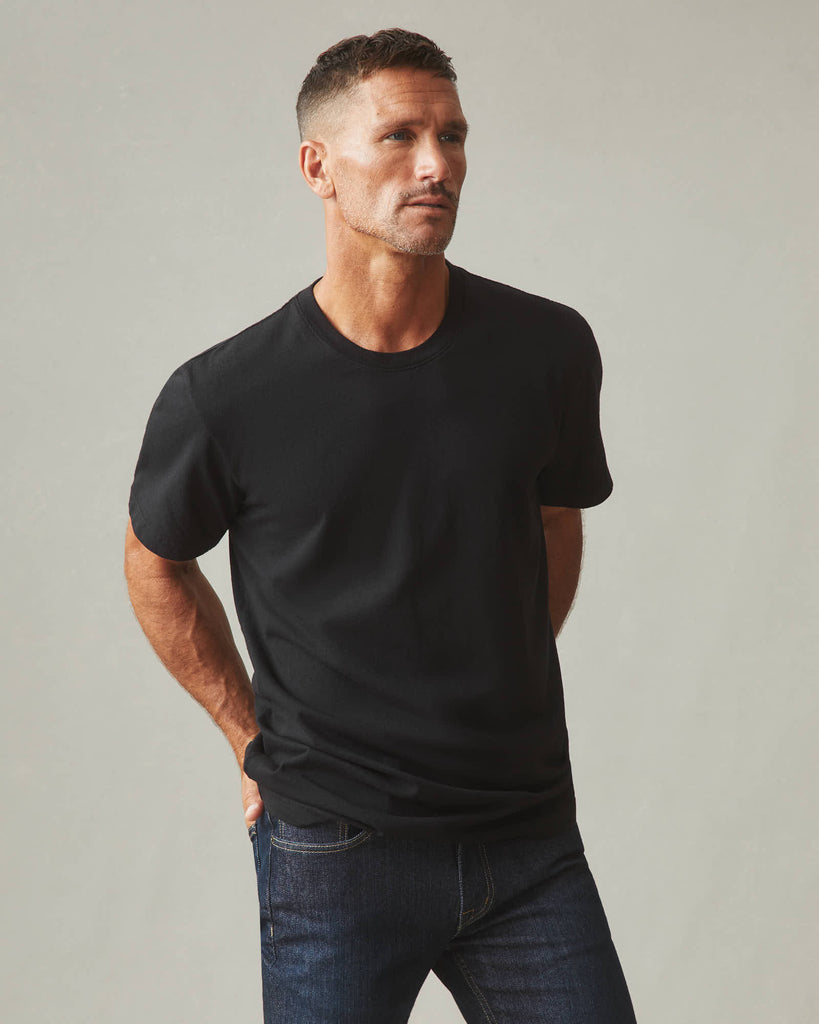 Men's Vintage Crew Tee - Black