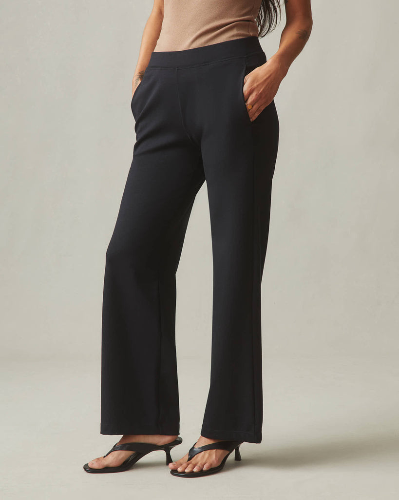 Ameri　BLOCK LACE STRAIGHT PANTS Ameri（アメリ）の「BLOCK LACE STRAIGHT PANTS（その他パンツ