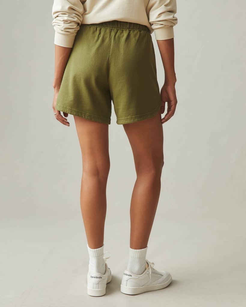 Curved Hem Short Sleeve Top and Plaid Pants Lounge Set main image 1