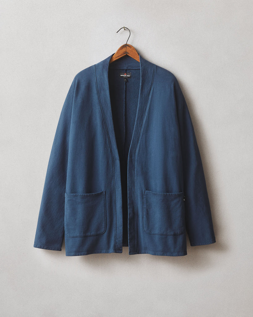 French Terry Cardigan - Forest | Gustin Knits | Sweatshirts
