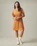 Women's T-Shirt Dress - Cashew