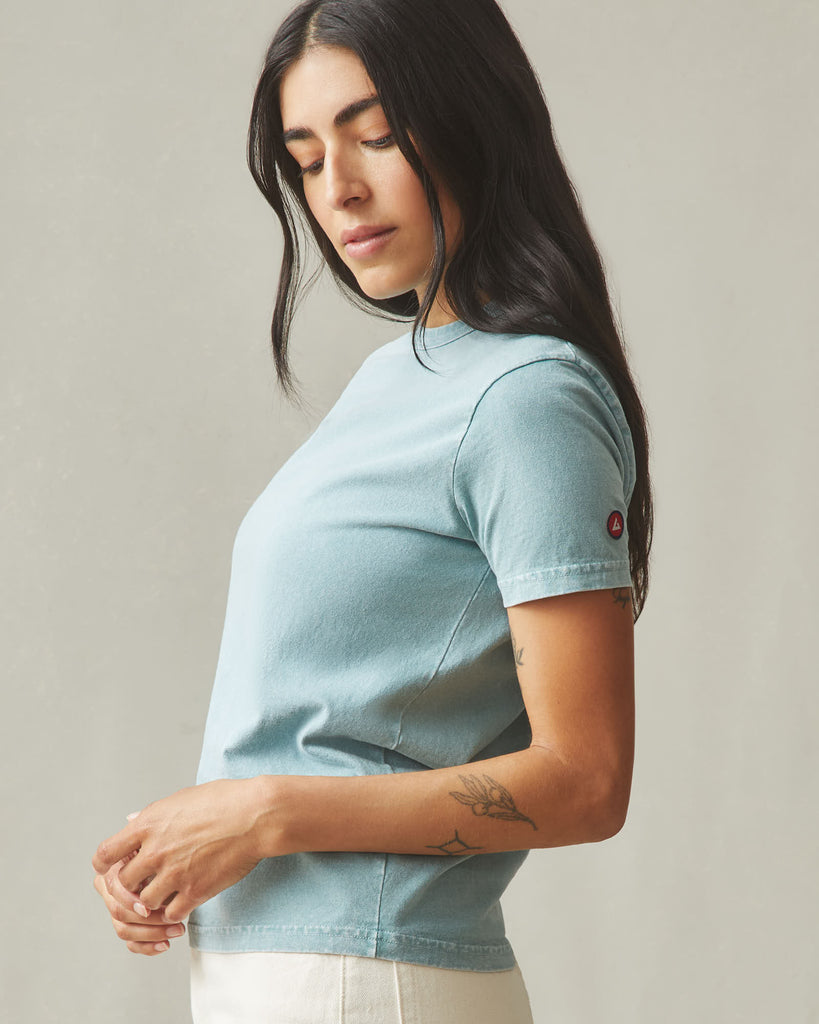 Sky Blue Mineral Washed Tee main image 1