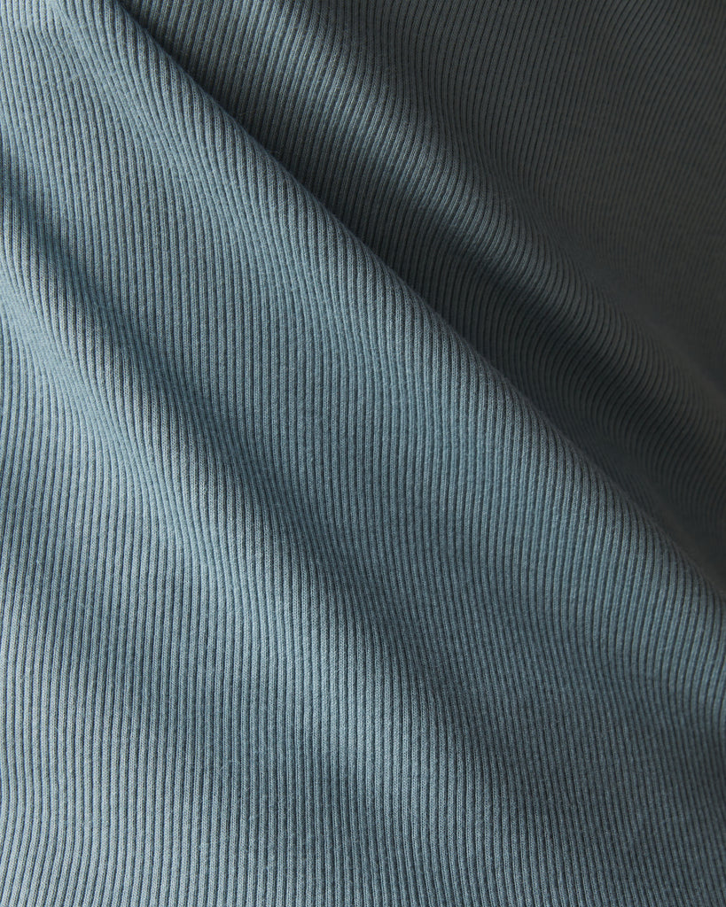 Rib Crewneck Tee Espresso - FRAME