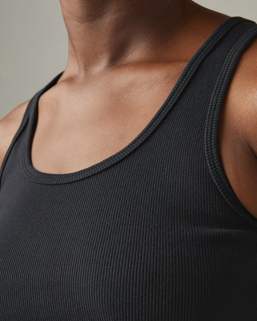 トップス BACK OPEN AMERICAN SLEEVES RIB TANK 21X408GD - 2x1 Cotton Rib Tank – Los Angeles Apparel