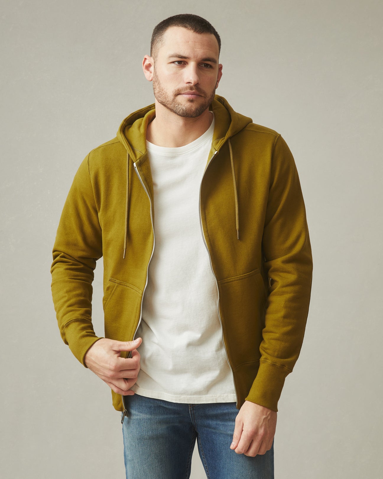 AMERICAN GIANT アメリカンジャイアントクラシックフルジップ Men's Classic Full Zip Hoodie | American Giant