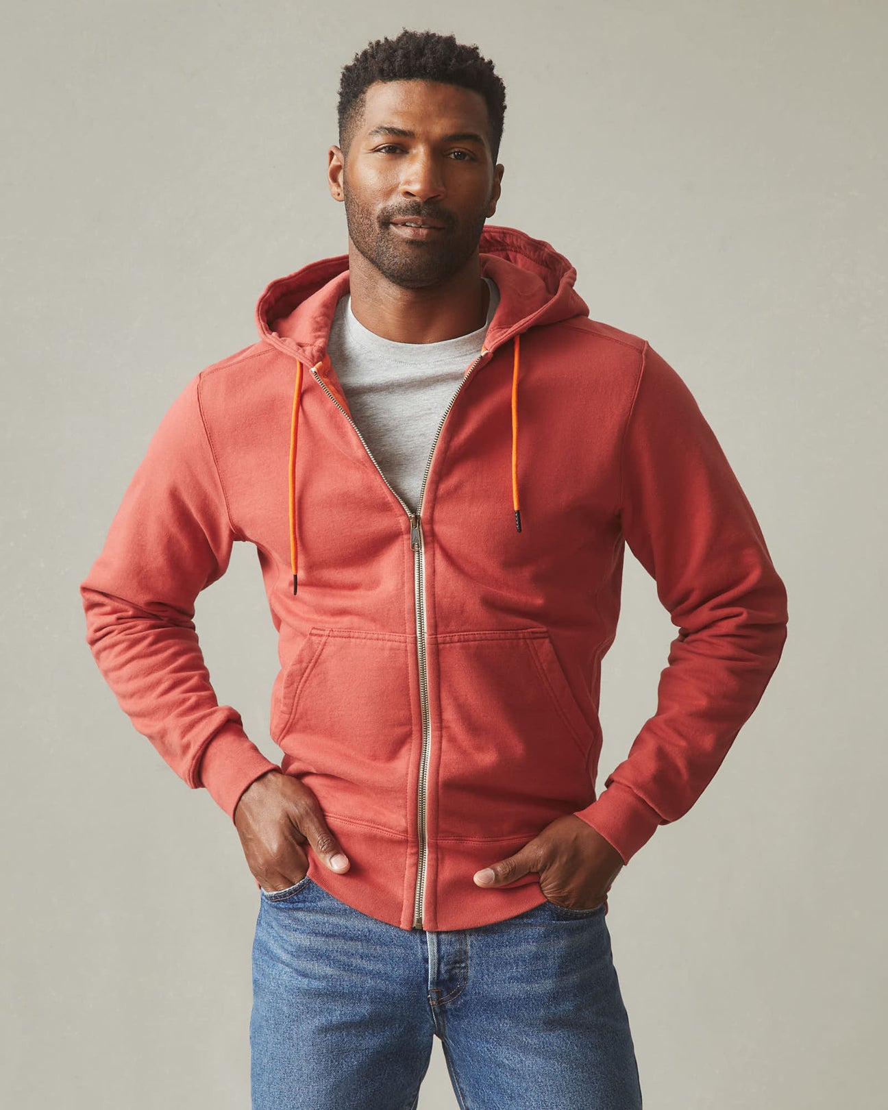 AMERICAN GIANT アメリカンジャイアントクラシックフルジップ Men's Classic Full Zip Hoodie | American Giant