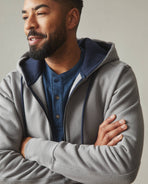 Classic Full Zip Tonal Blocked - Silent Storm