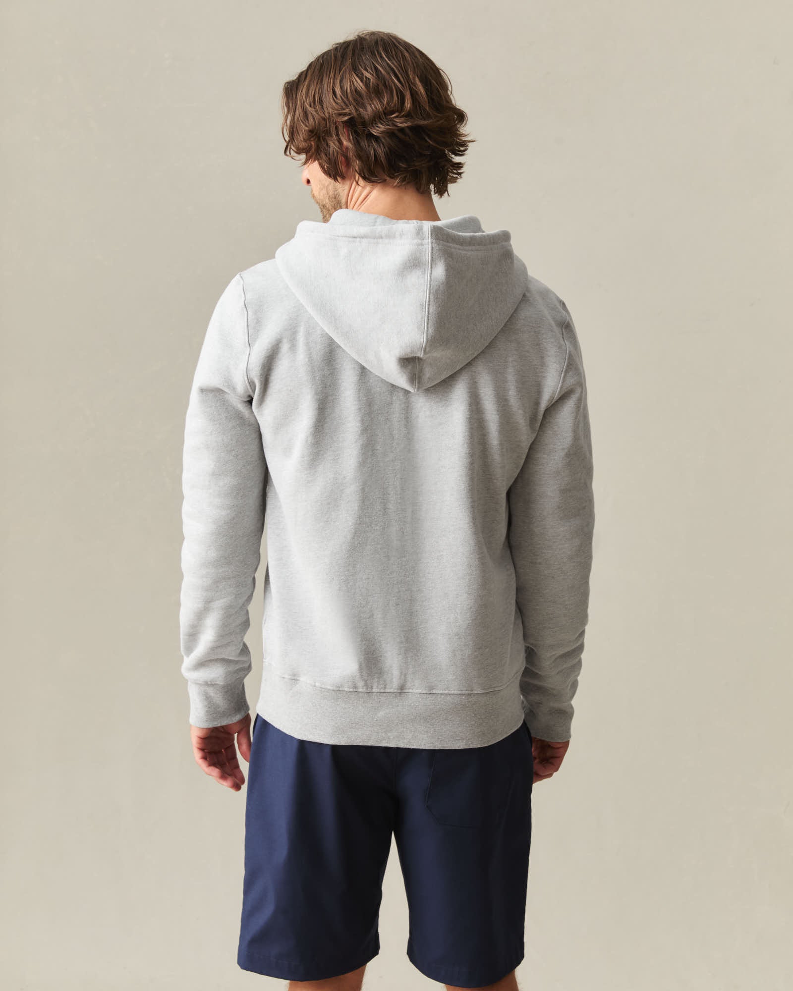 Men's Midweight Full Zip - Athletic Heather