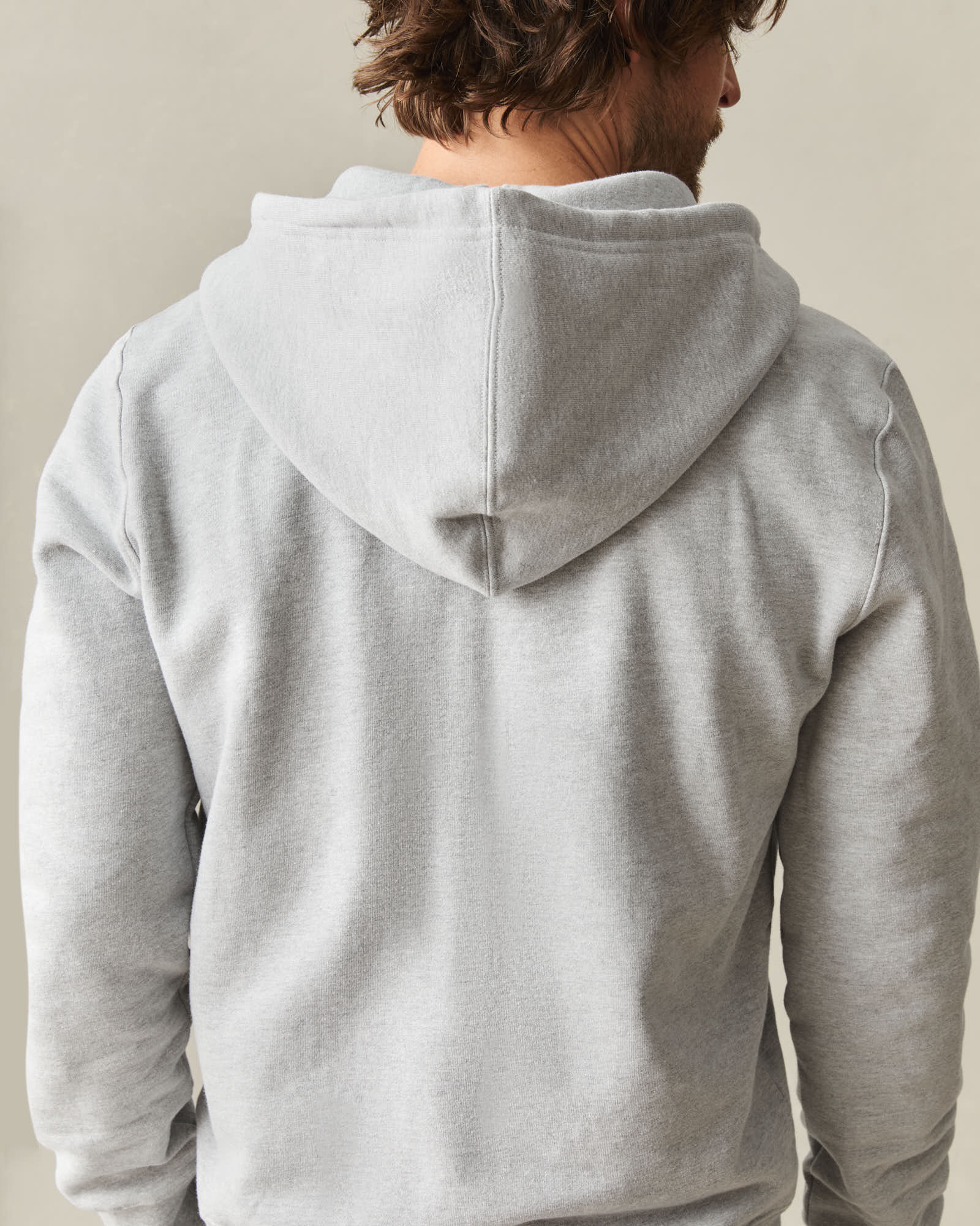 Men's Midweight Full Zip - Athletic Heather