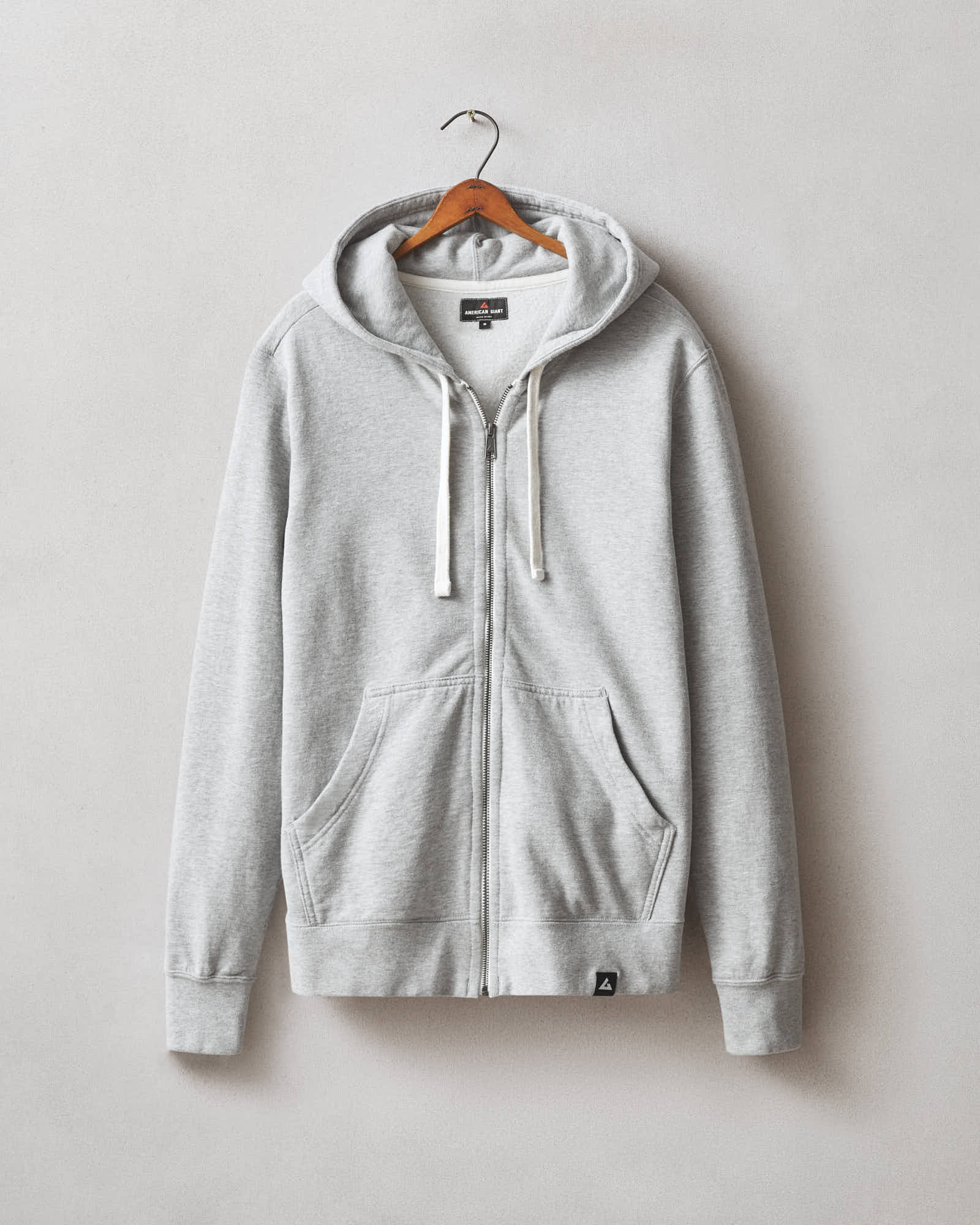 Men's Midweight Full Zip - Athletic Heather