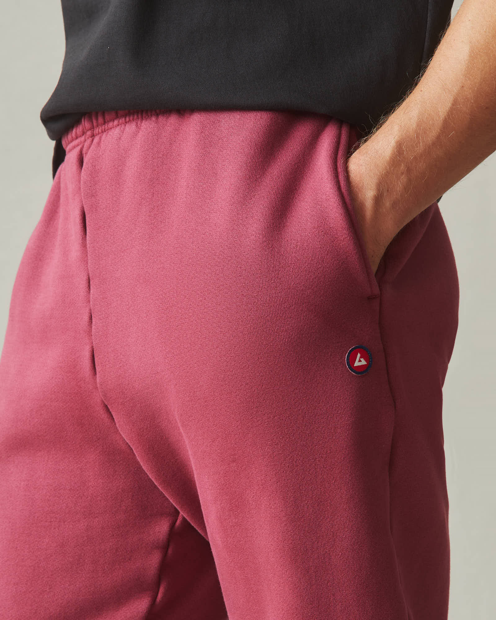 Doudoune Rouge Sweatpants Pour Femme - Taille M, Courte, Pour Automne/hiver - Très Bon état