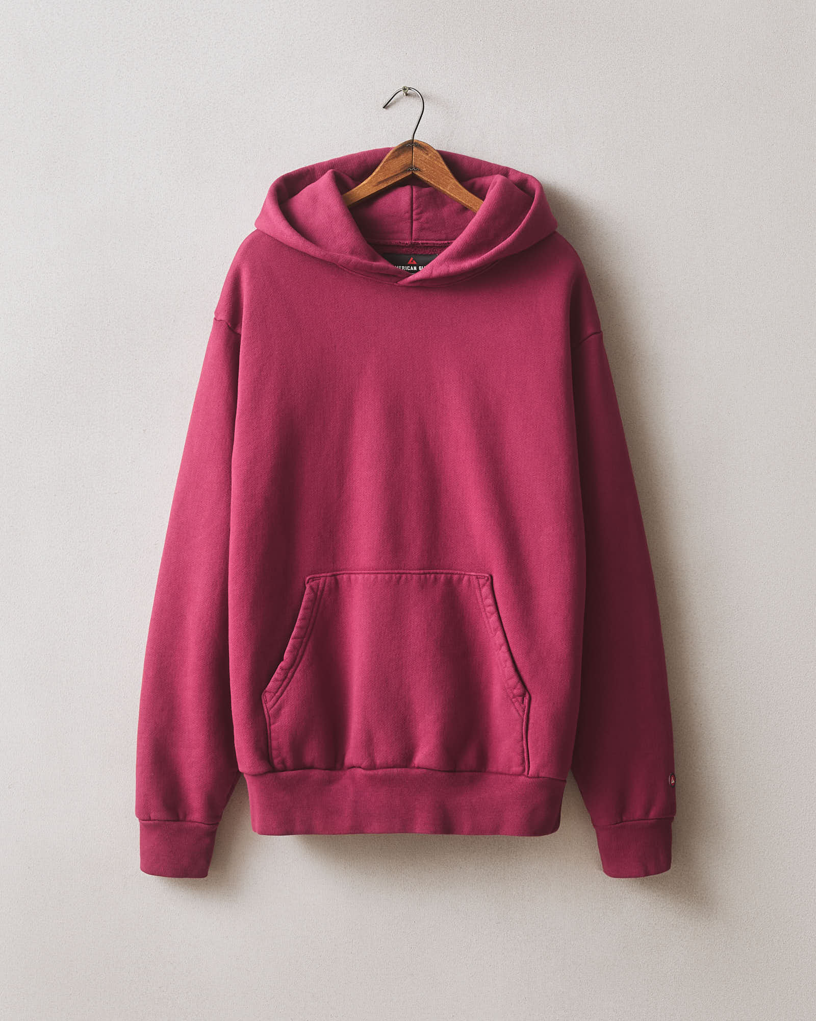 トップス argue AMERICAN VINTAGE WIDE PULLOVER Unisex American Vintage Pullover - Beet Red
