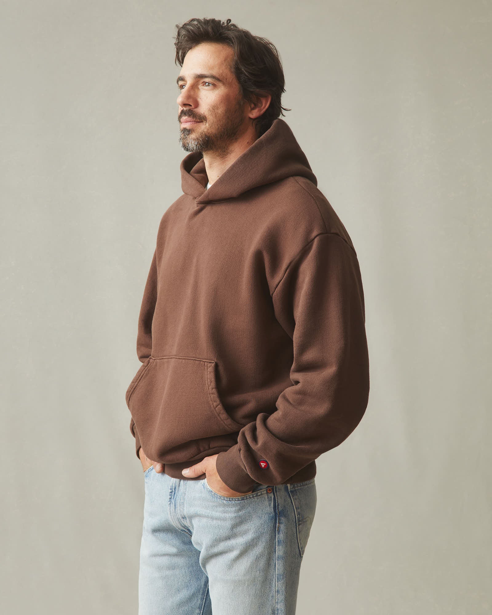 Unisex American Vintage Pullover - Chicory Coffee
