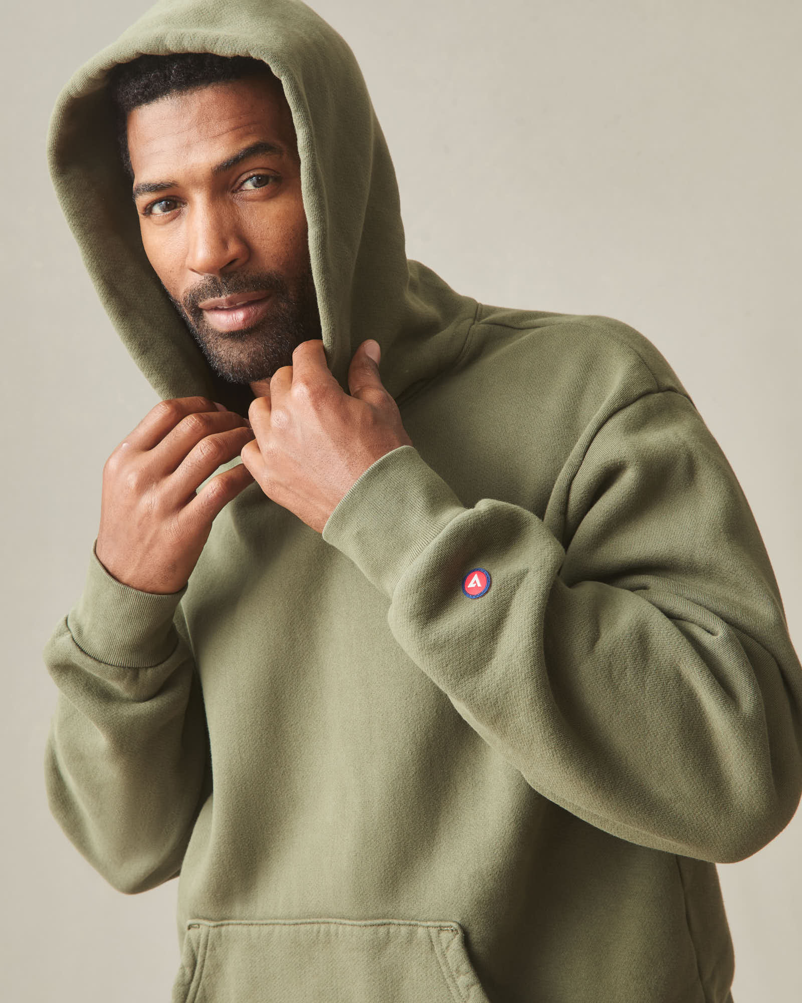 Unisex American Vintage Pullover - Deep Olive