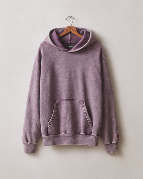トップス argue AMERICAN VINTAGE WIDE PULLOVER Unisex American Vintage Pullover - Mineral Wash Italian Plum