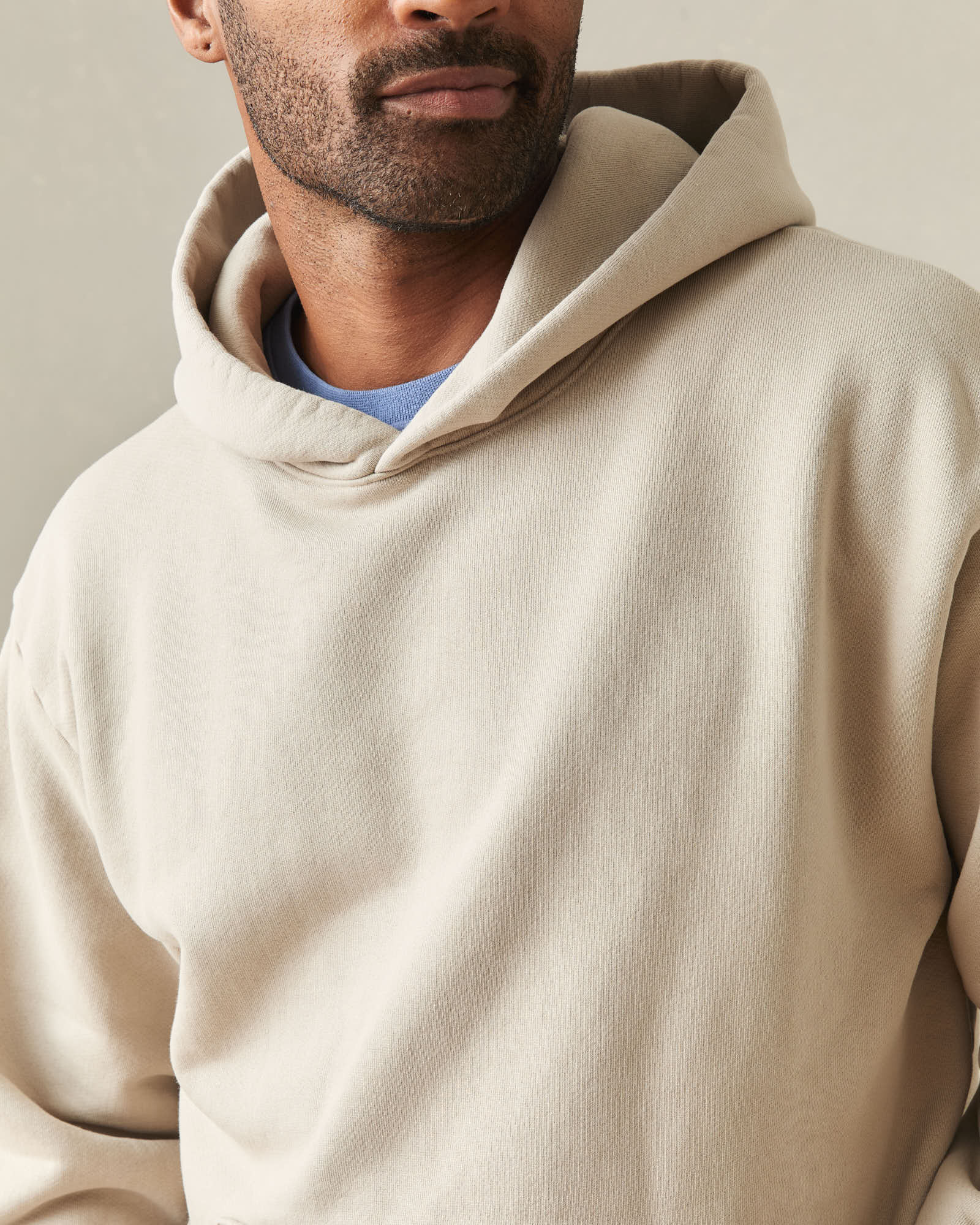 Unisex American Vintage Pullover - Reactive Cobblestone