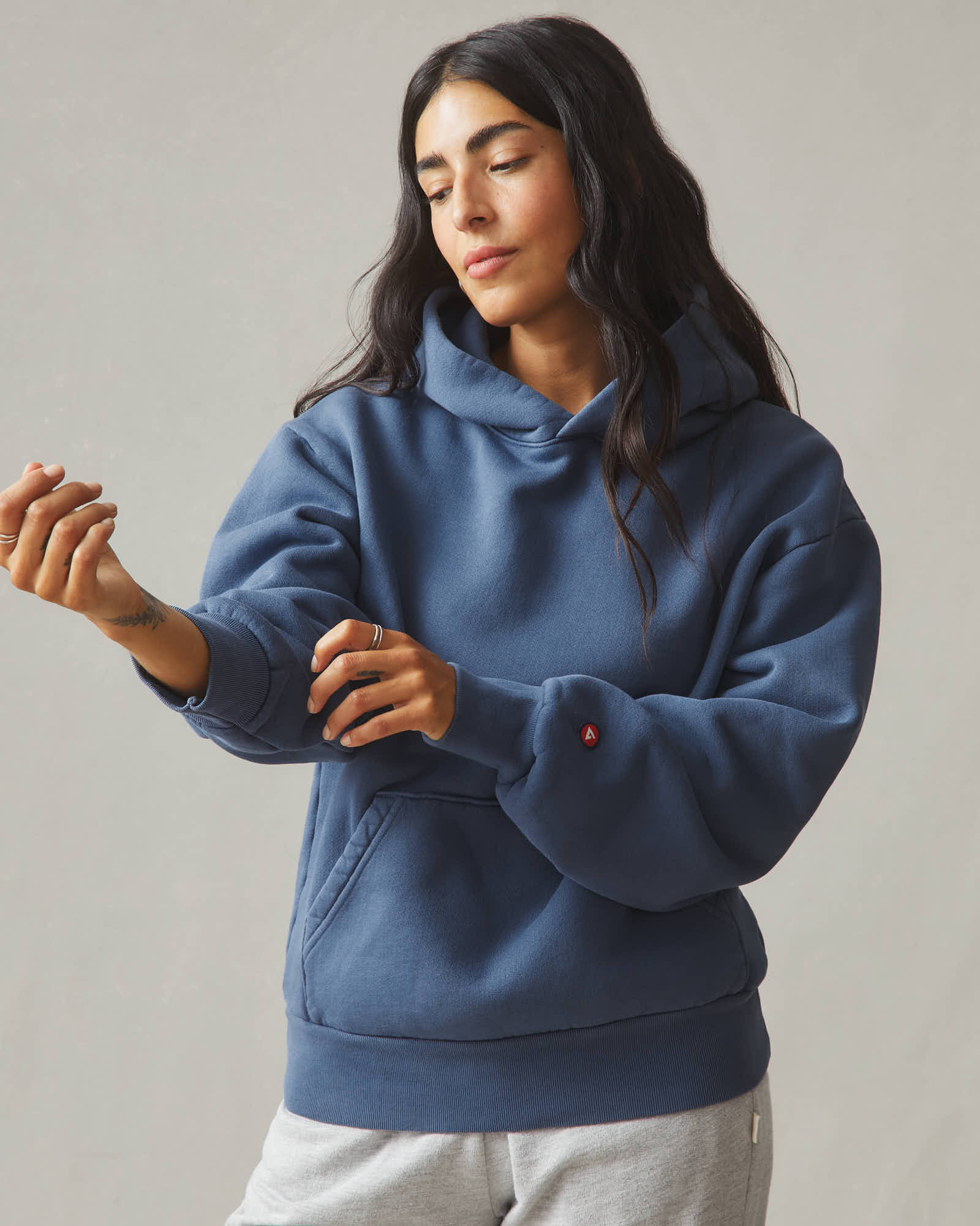 Ameri VINTAGE OVER BIG SWEAT TOP 新品 NEW LOGO SWEAT TOP