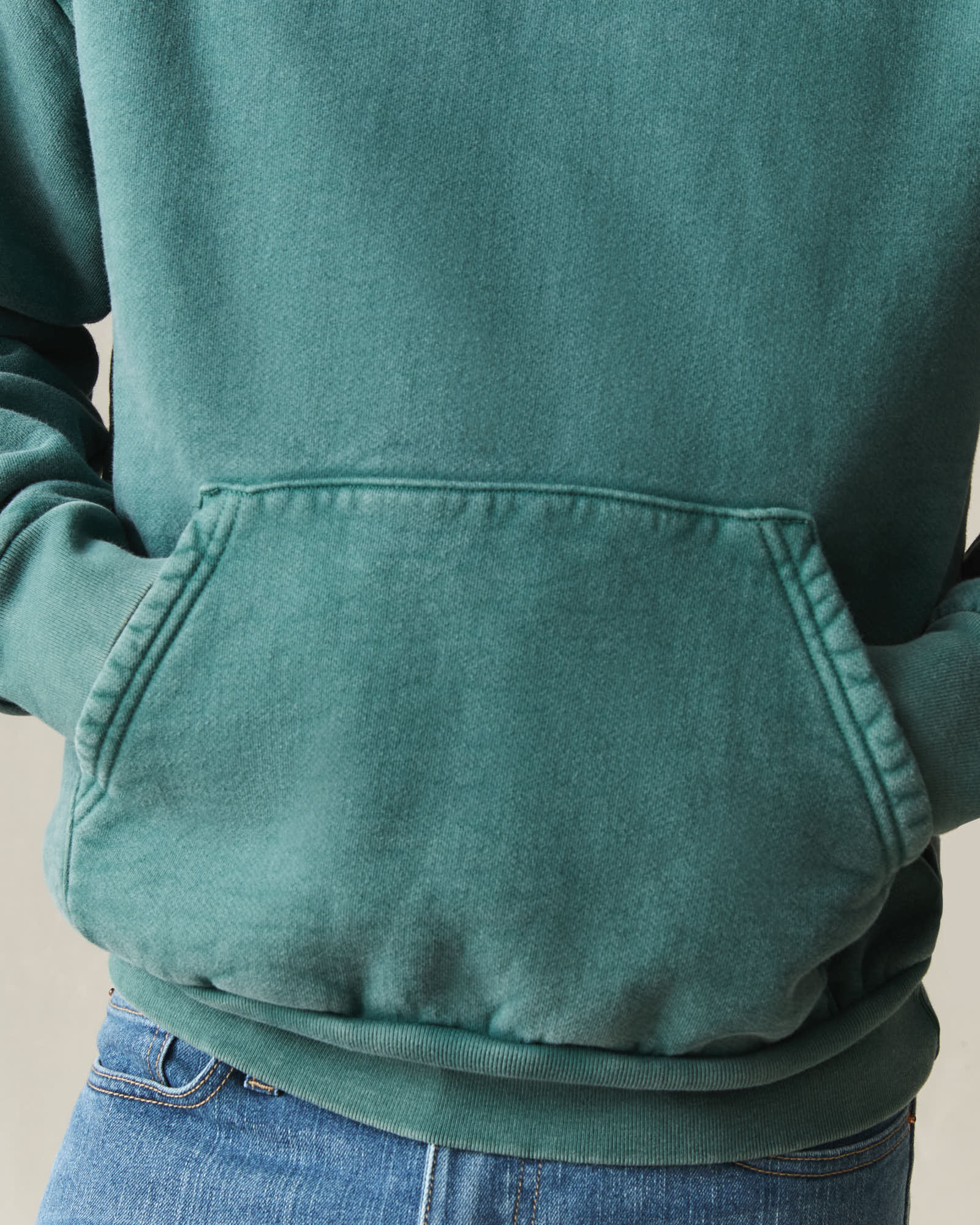 Unisex American Vintage Pullover - Stone Wash Jasper