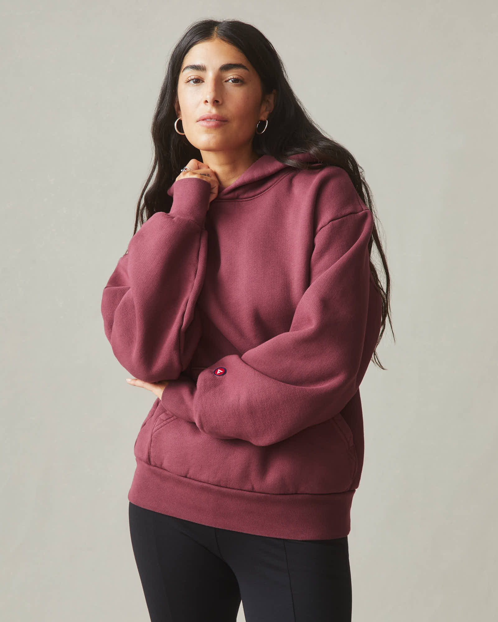 Unisex American Vintage Pullover - Zinfandel