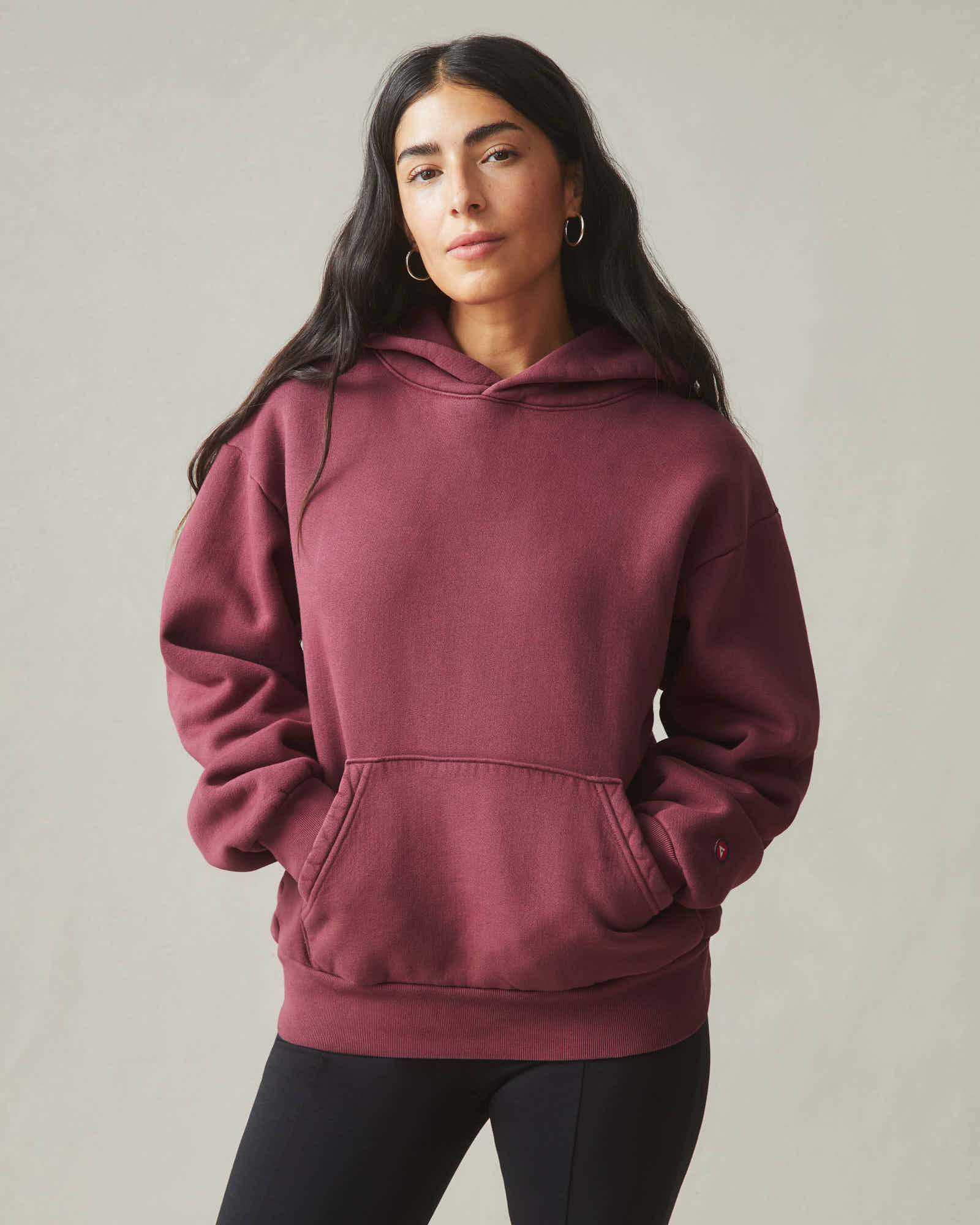 トップス argue AMERICAN VINTAGE WIDE PULLOVER Unisex American Vintage Pullover - Washed Black