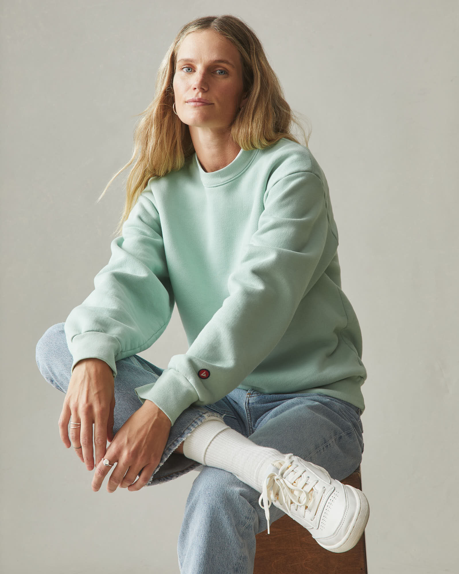 Unisex American Vintage Crew - Grayed Jade Unisex American Vintage Crew - Grayed Jade