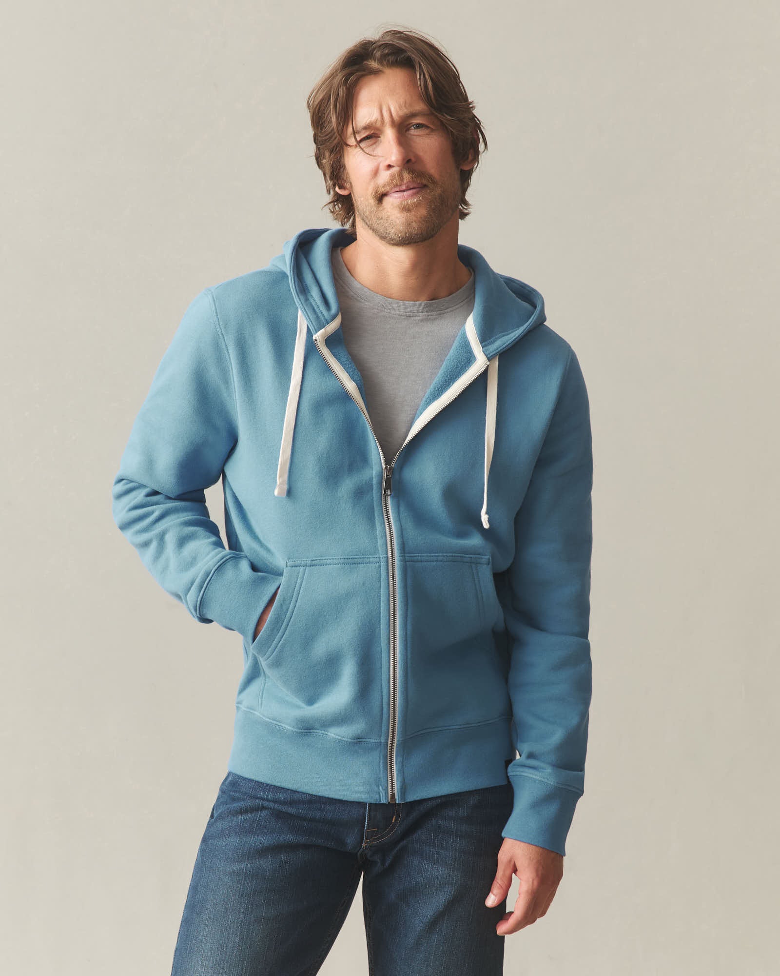 Men's Midweight Full Zip — American Giant — Made in California