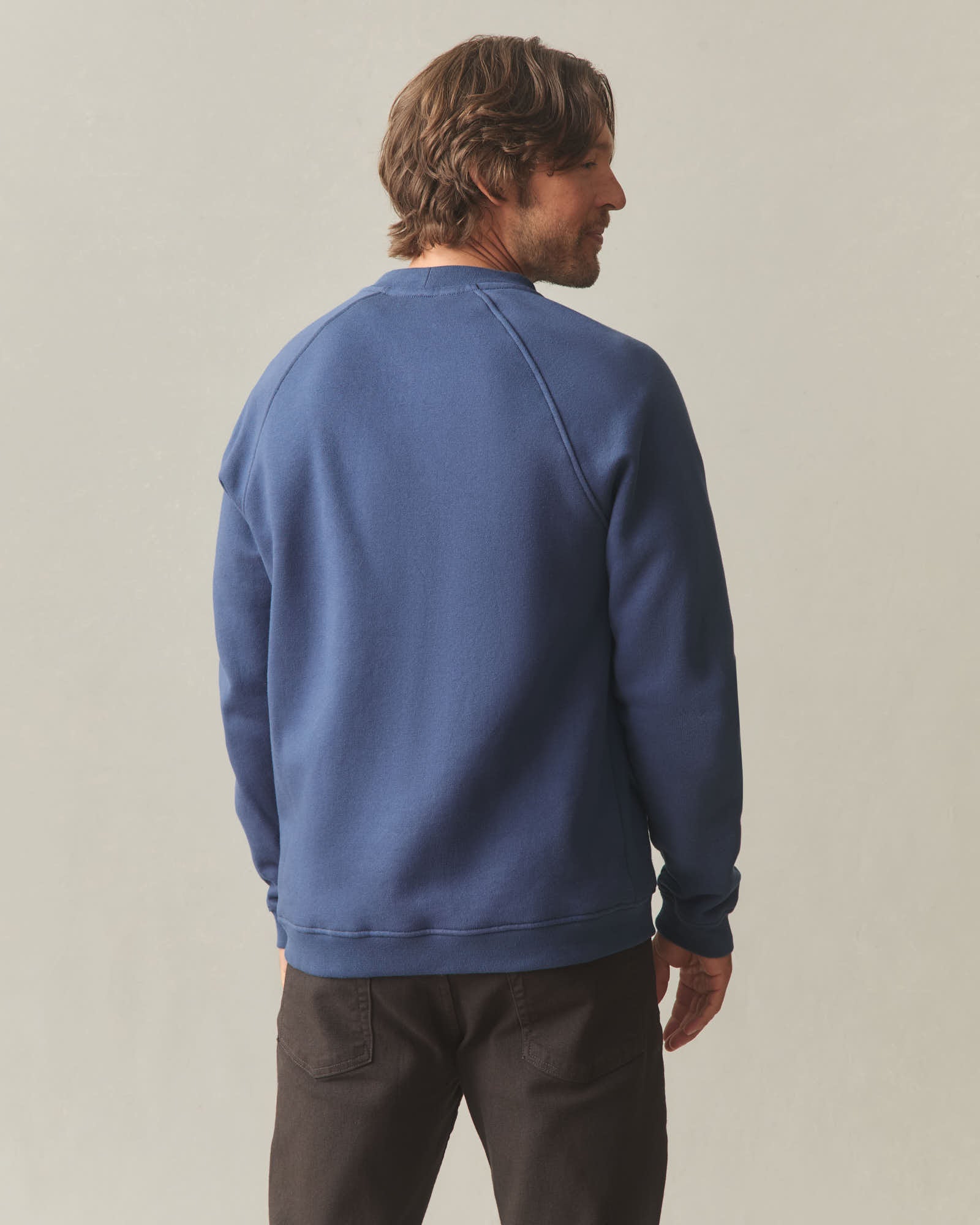 Men's Midweight Snap Henley - Dark Denim