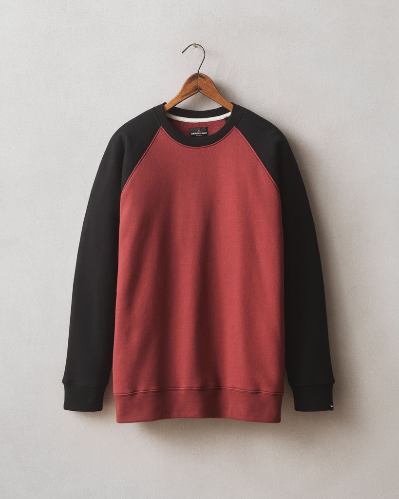 Men’s Colorblock Midweight Crewneck