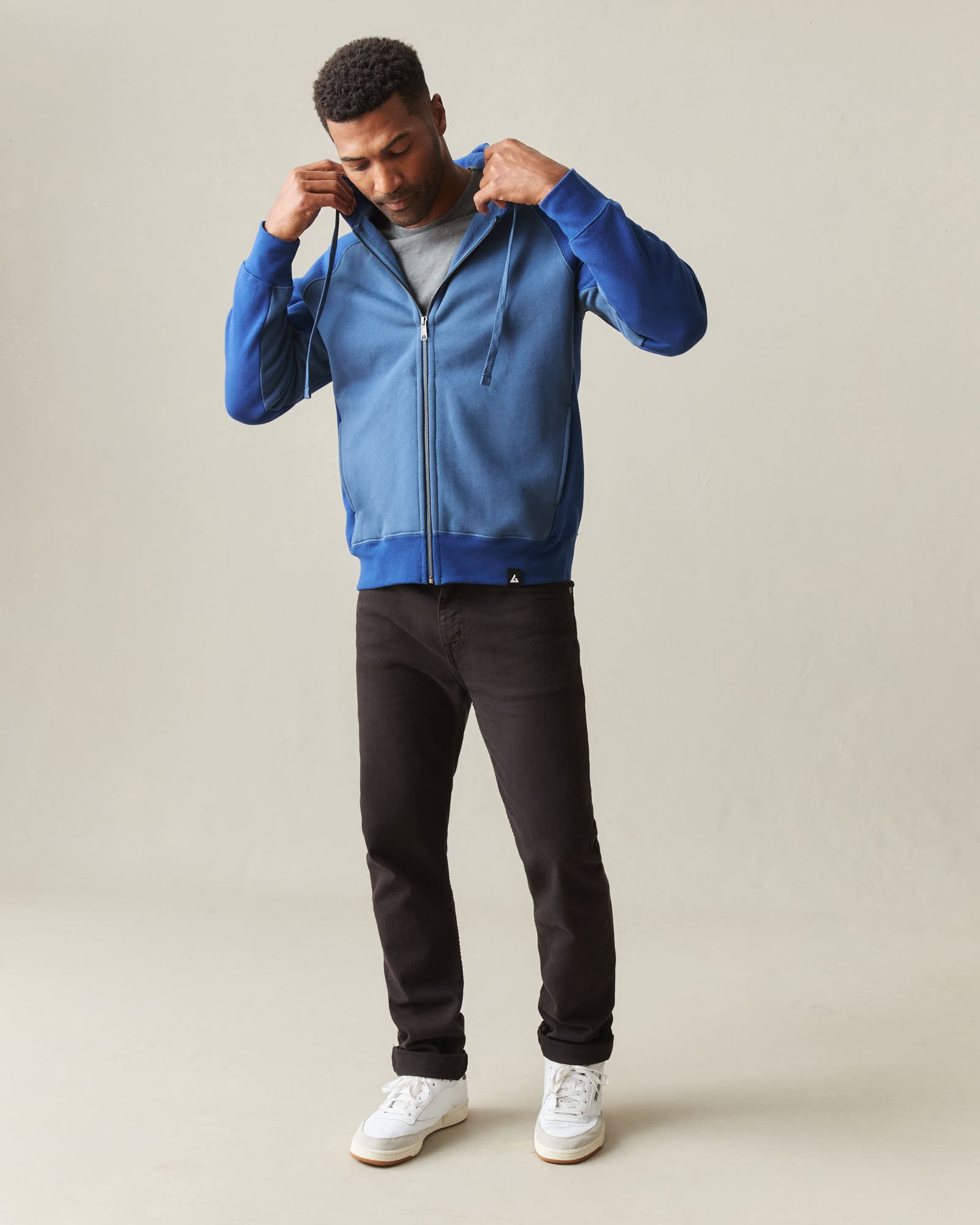 【AMOMENTO】Taffeta Padded Raglan Jumper AmomentoTaffetaPaddedJumperBla