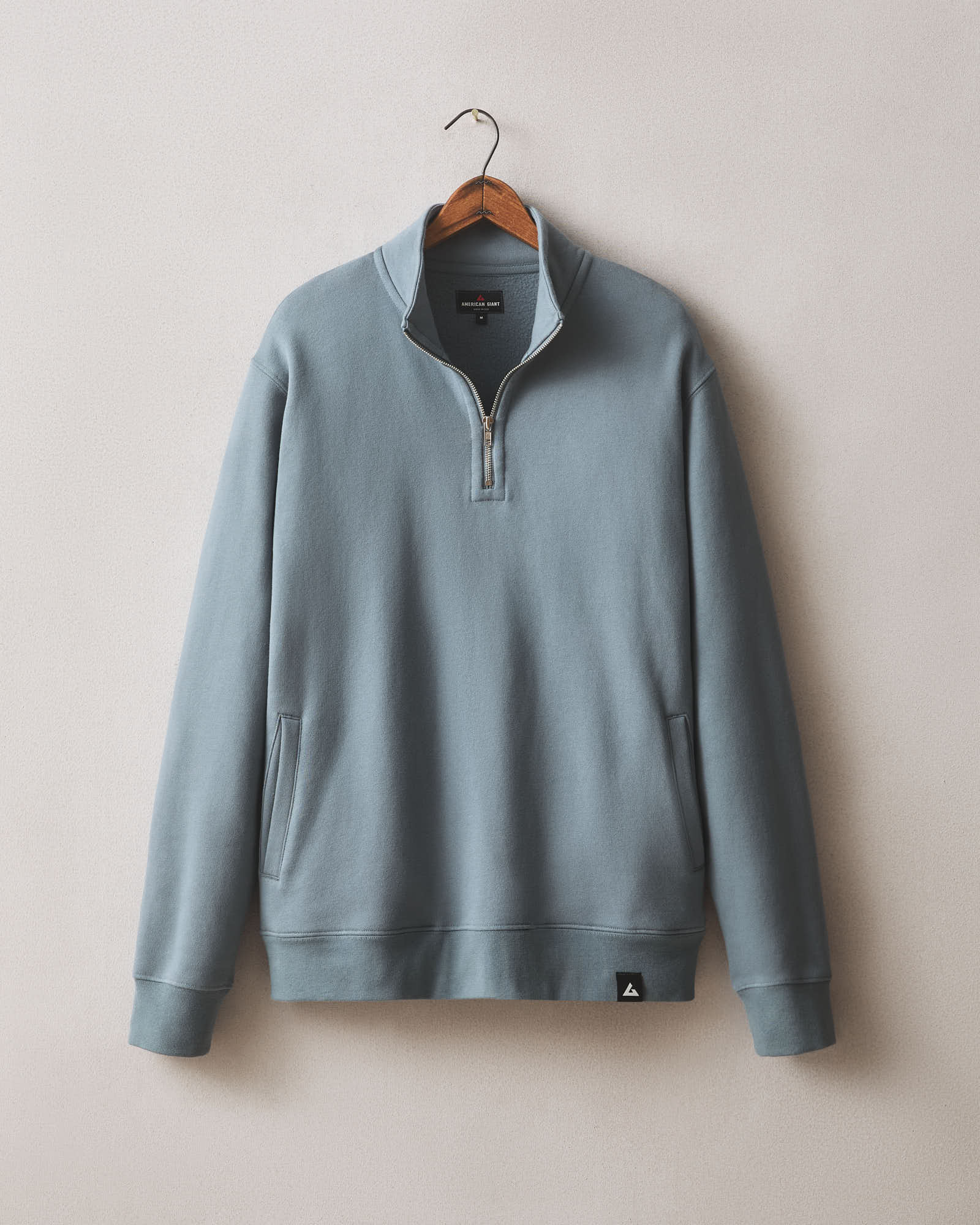 Men's Midweight Half Zip - Stormy Weather