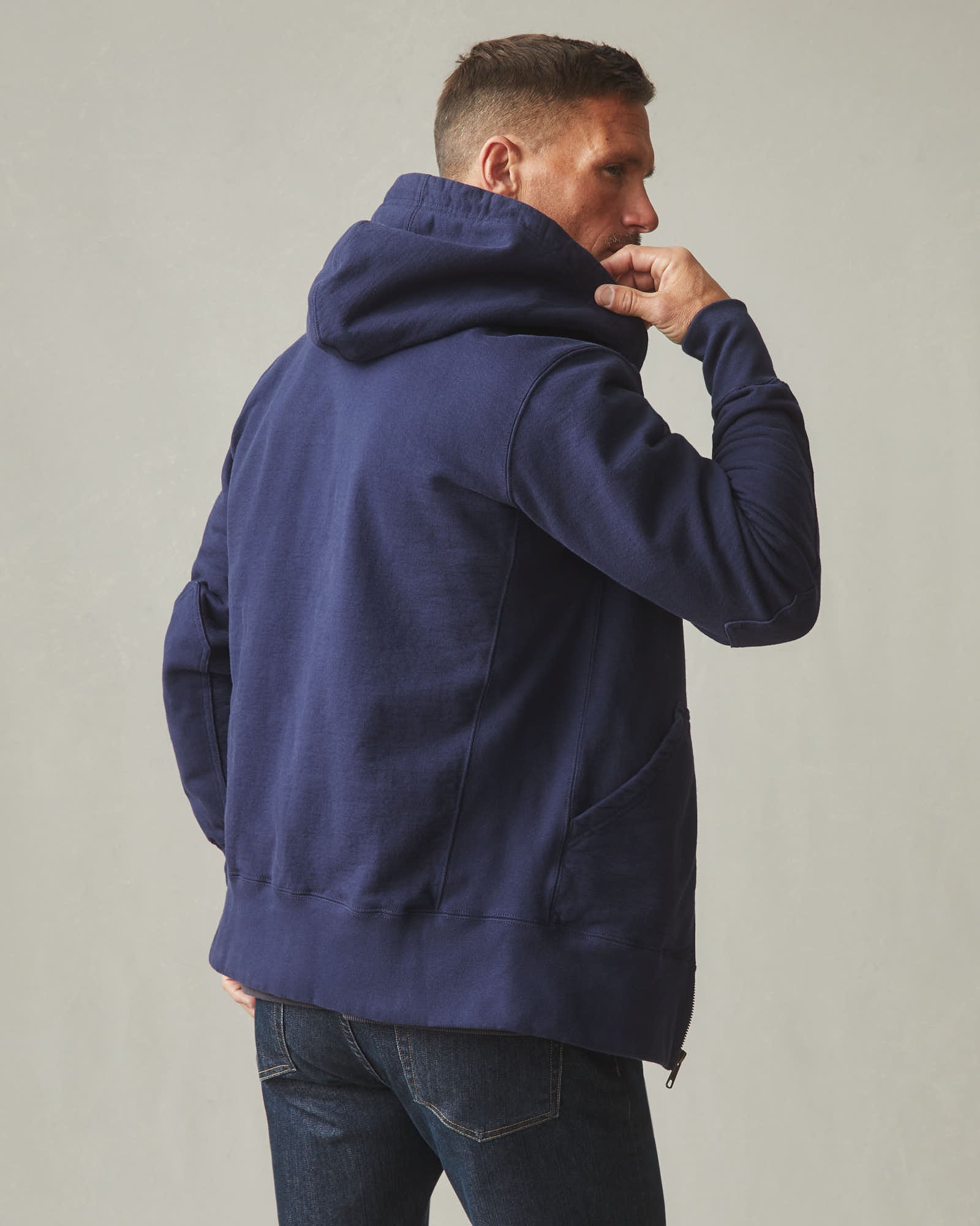 Men's Classic Full Zip - True Navy