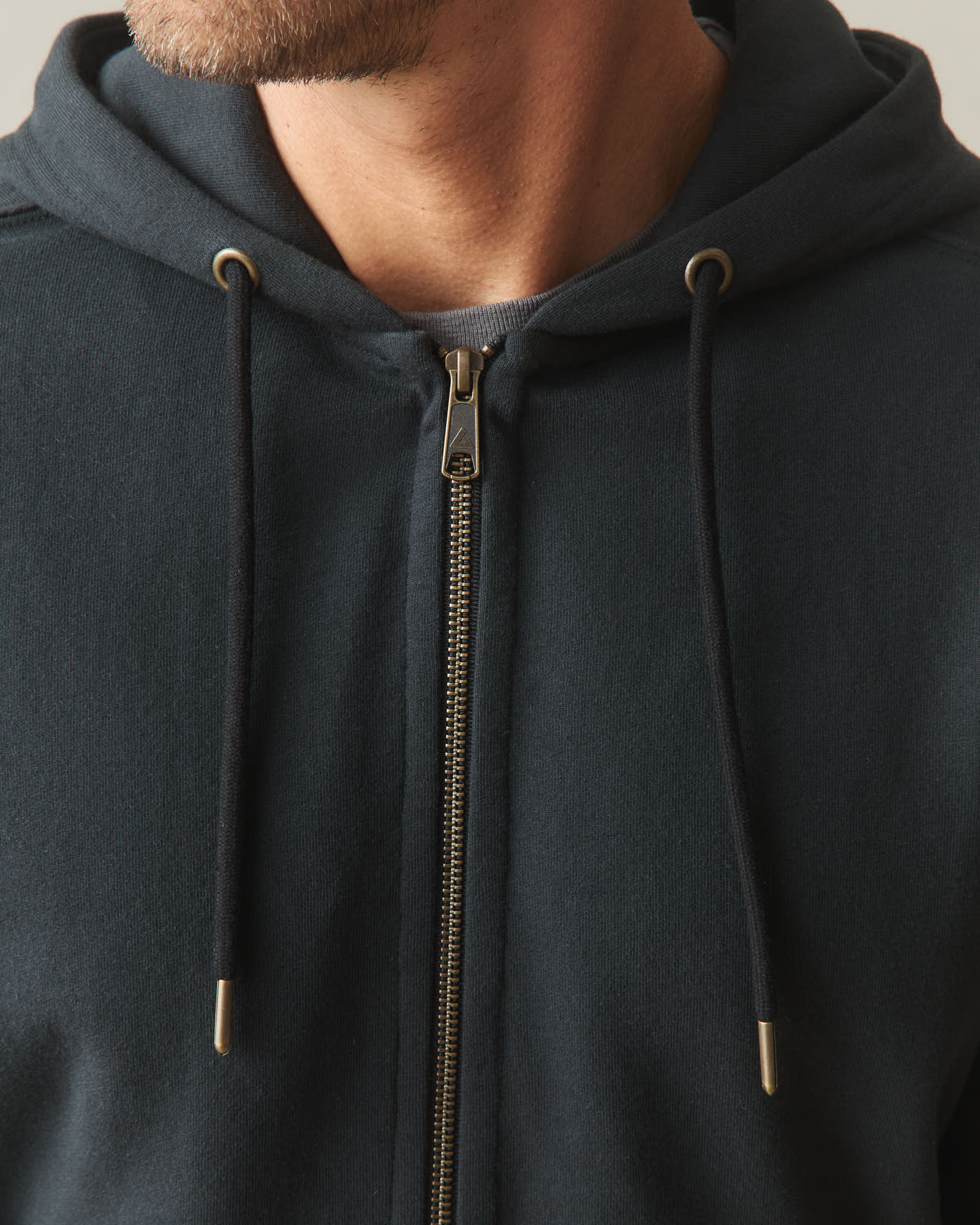 Men's Classic Full Zip - Black