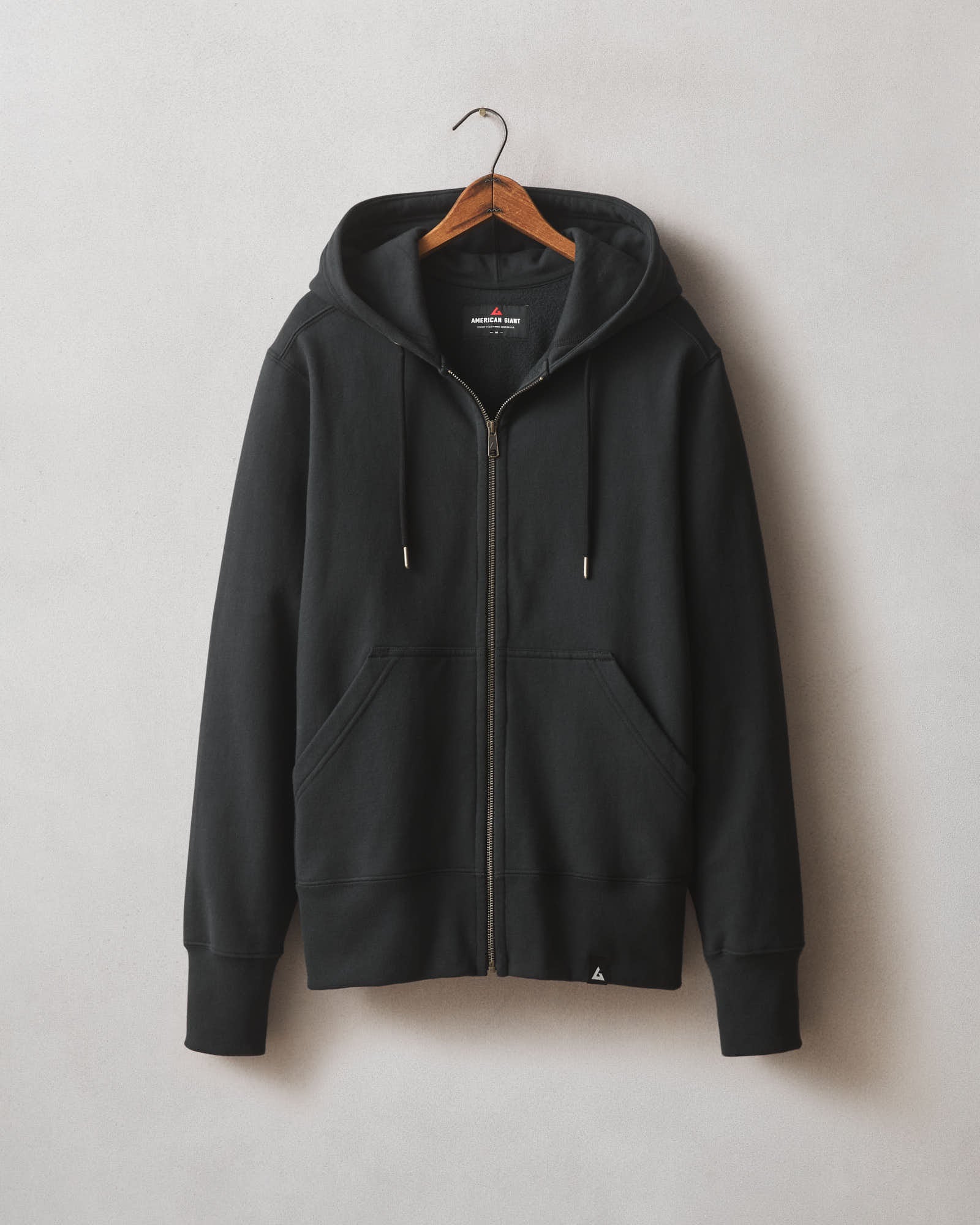 Men's Classic Full Zip - Black