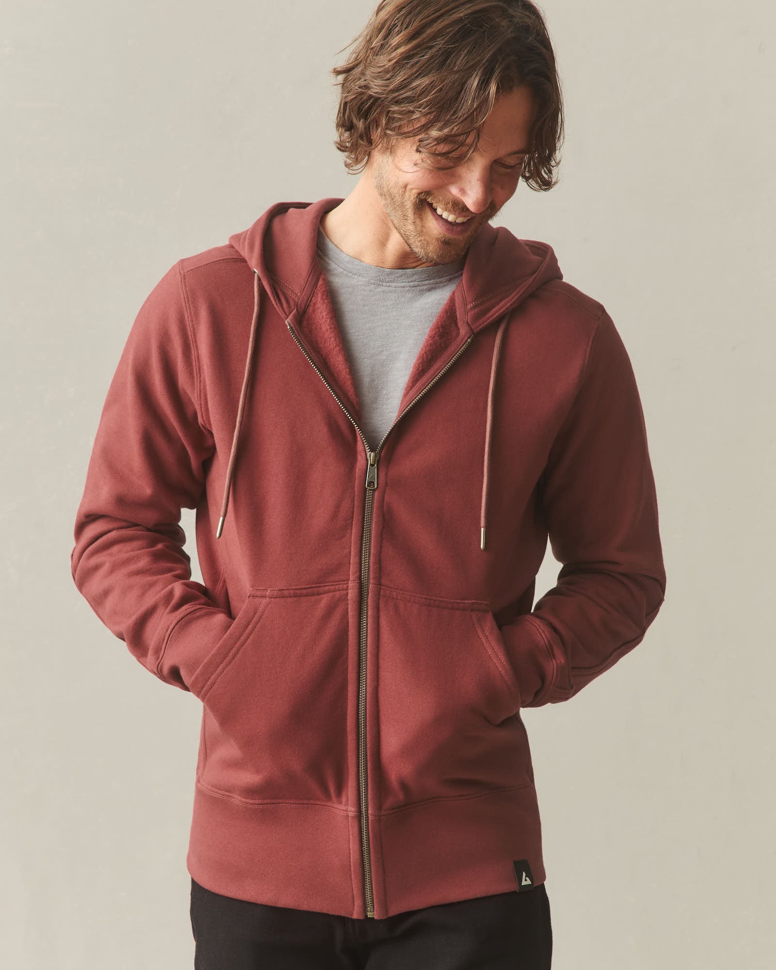Men's Classic Full Zip - Spiced Apple
