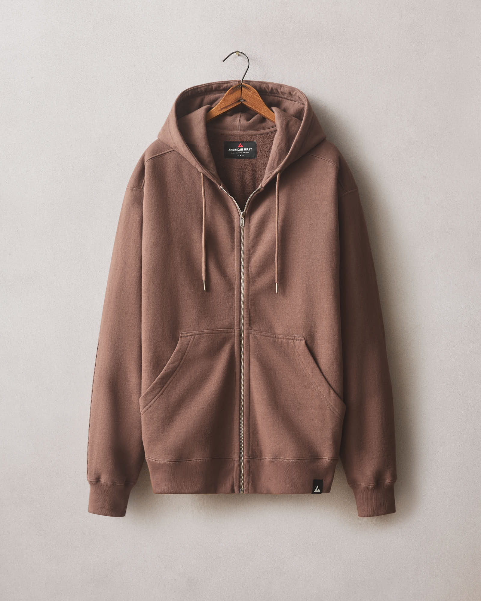 スミス　Zベンド　ストック　パウダー Men's Relaxed Classic Full Zip - Soft Silt