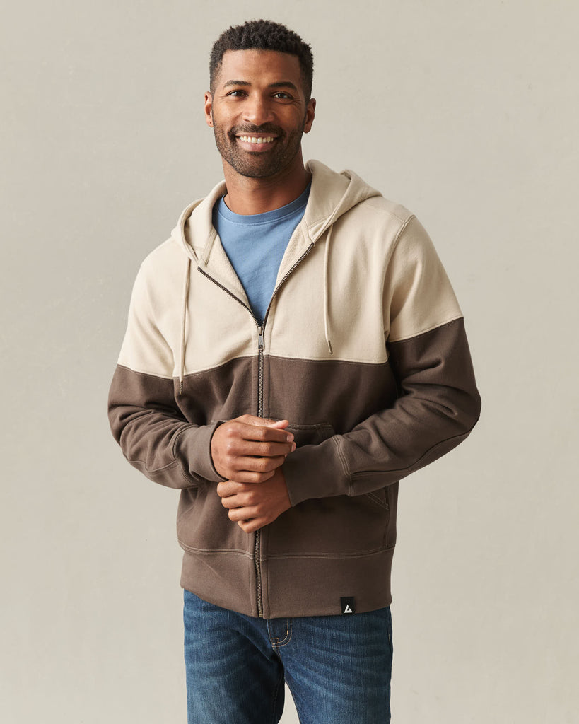 Men’s Classic Full Zip Split Seam Vault