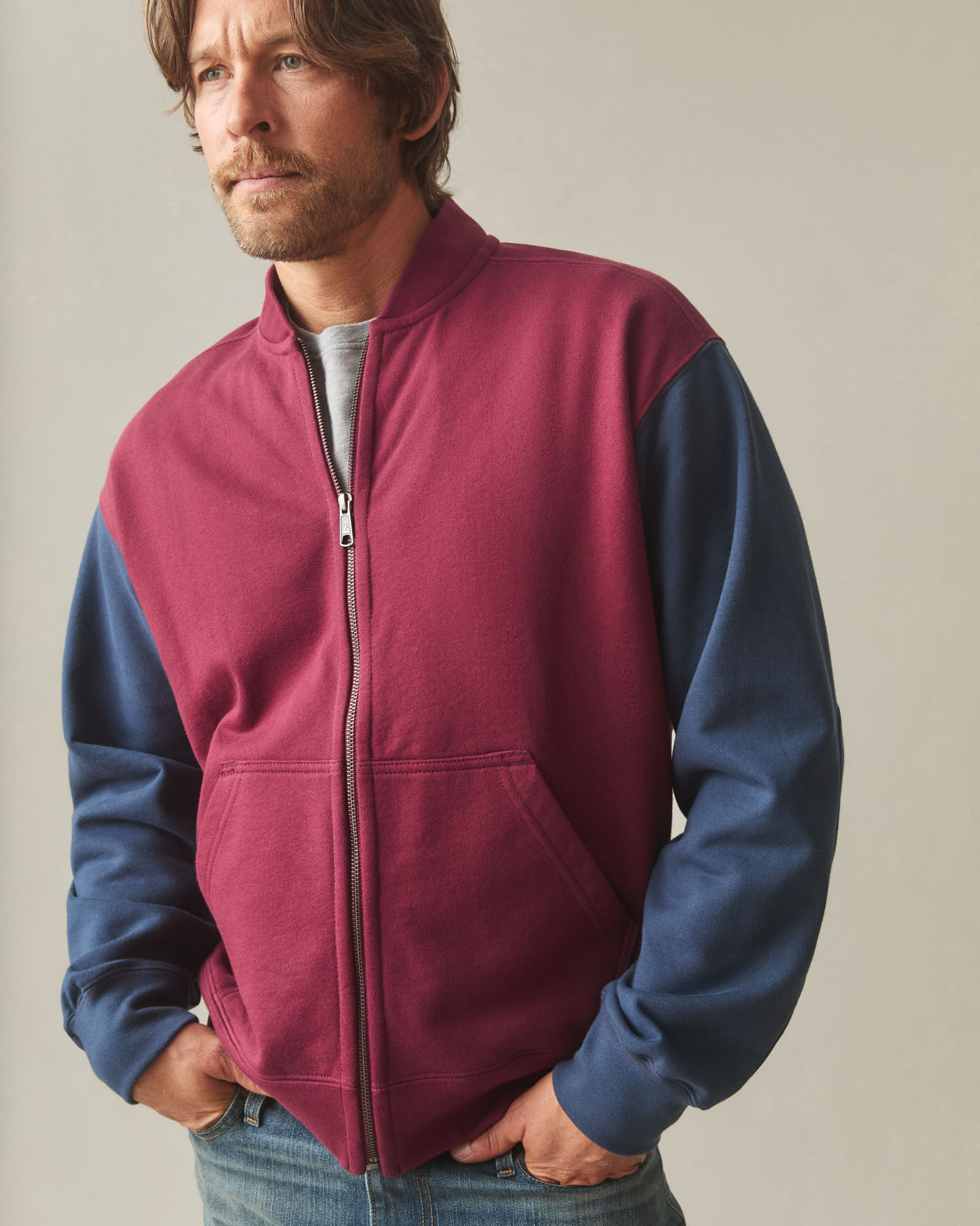 BELVET Faded MA-1 Bomber Jacket Lサイズ Faded MA-1 Bomber Jacket – BELVET