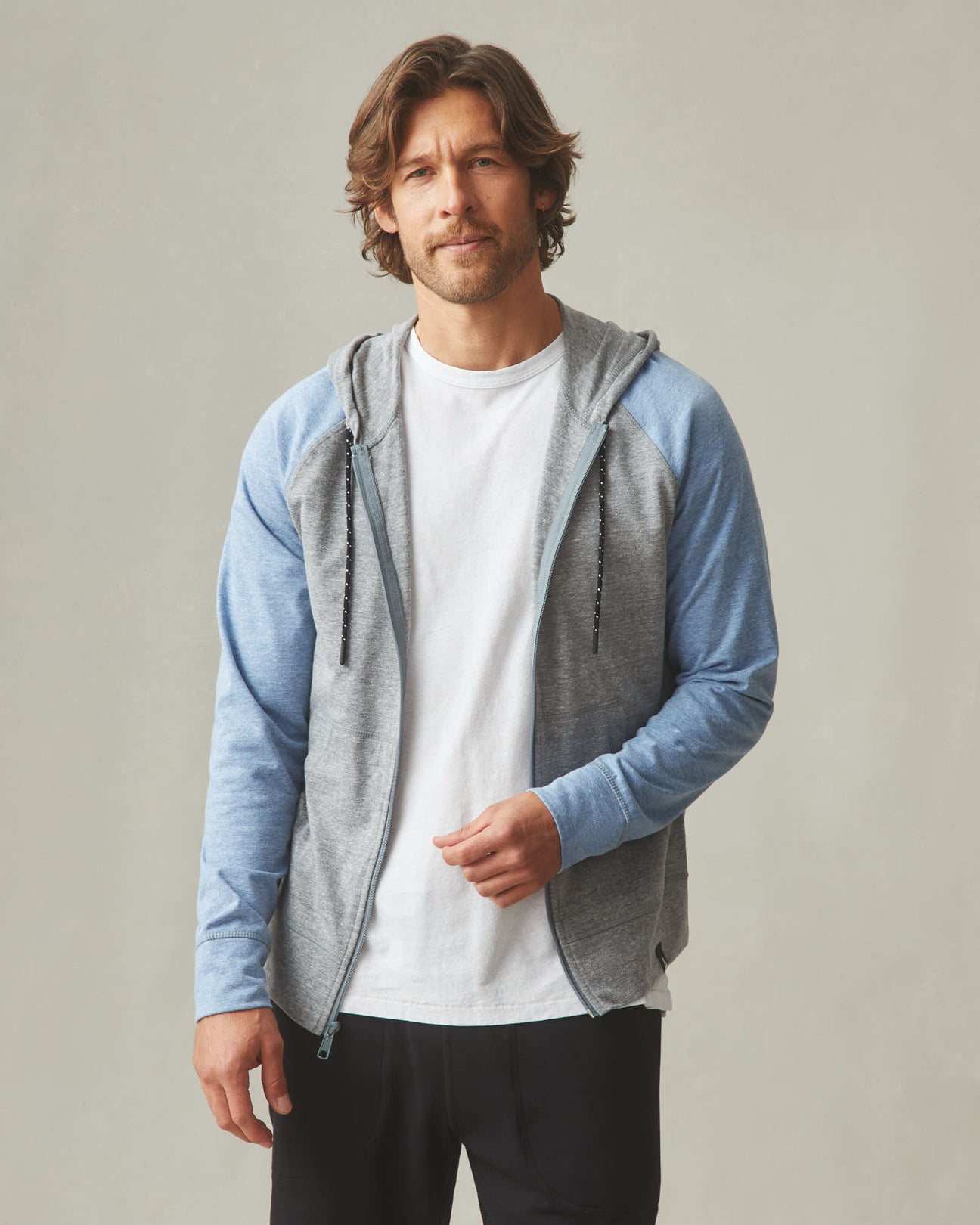 【ANGLAN】25SS★ [AG] Huge Check Hoodie Shirt AG] Huge Check Hoodie Shirt - Navy - ANGLAN
