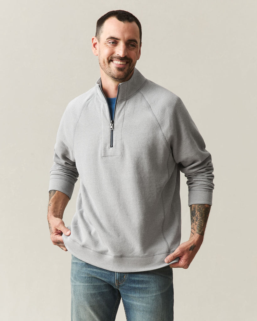 Men’s Reversible Half Zip from American Giant - $110