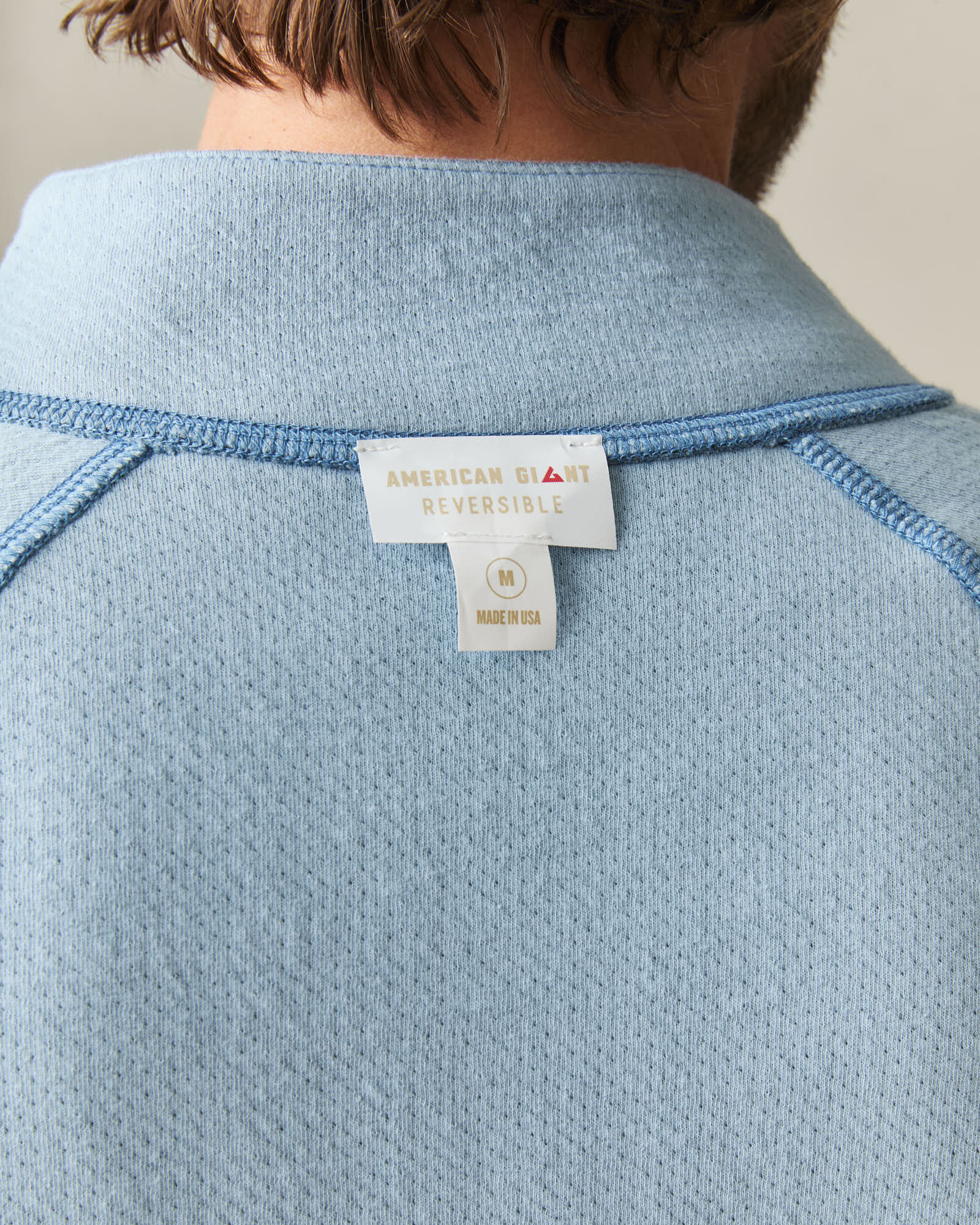 Men's Reversible Half Zip - Mountain Spring