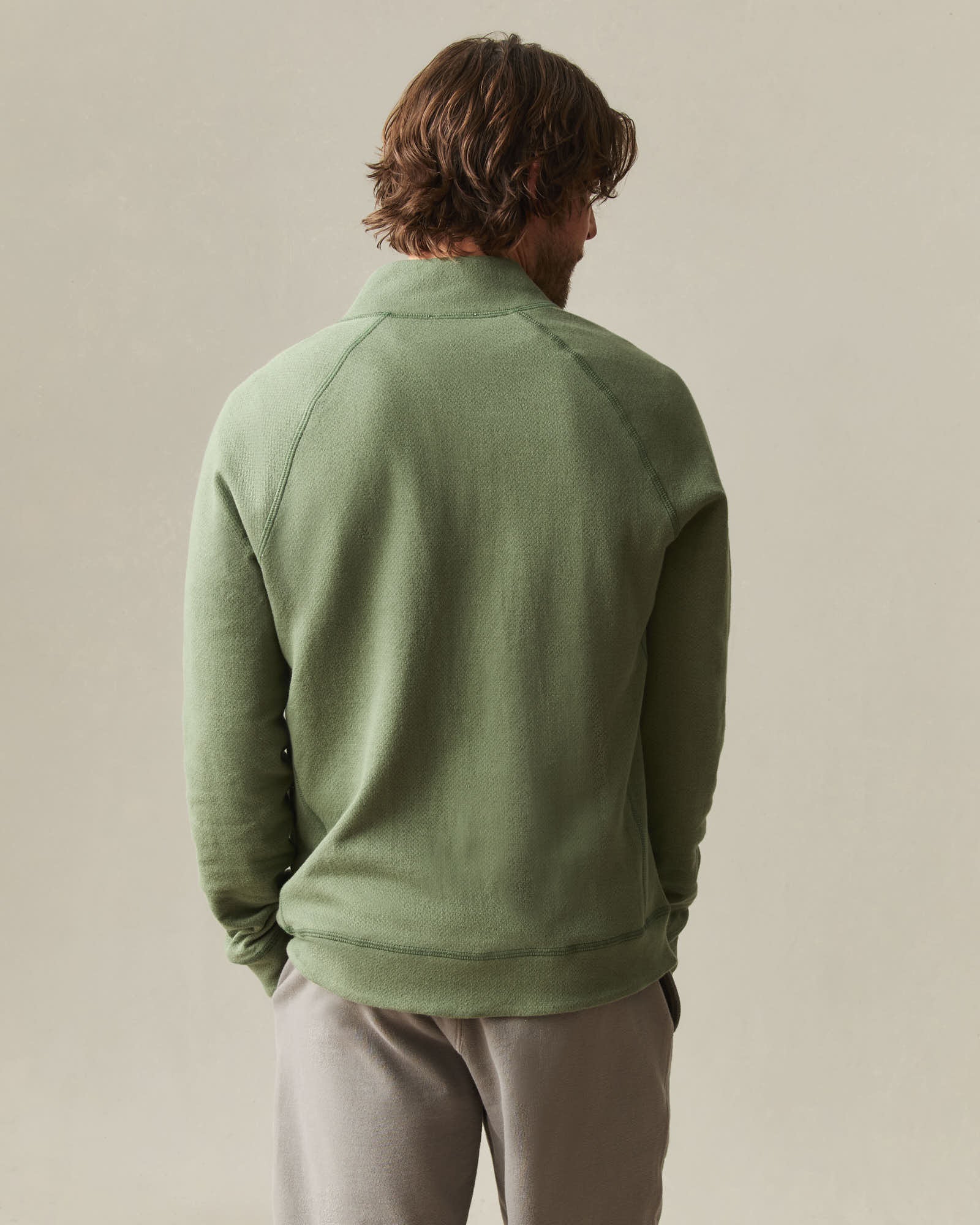Men's Reversible Half Zip - Olvine