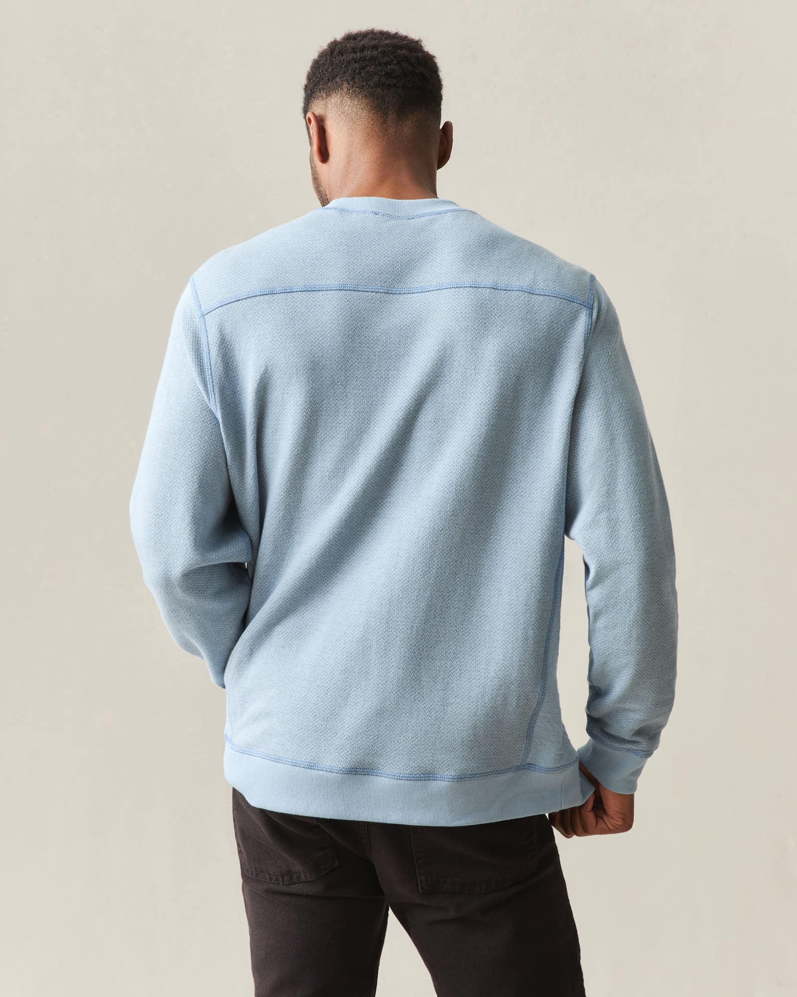 Men's Reversible Crew - Mountain Spring