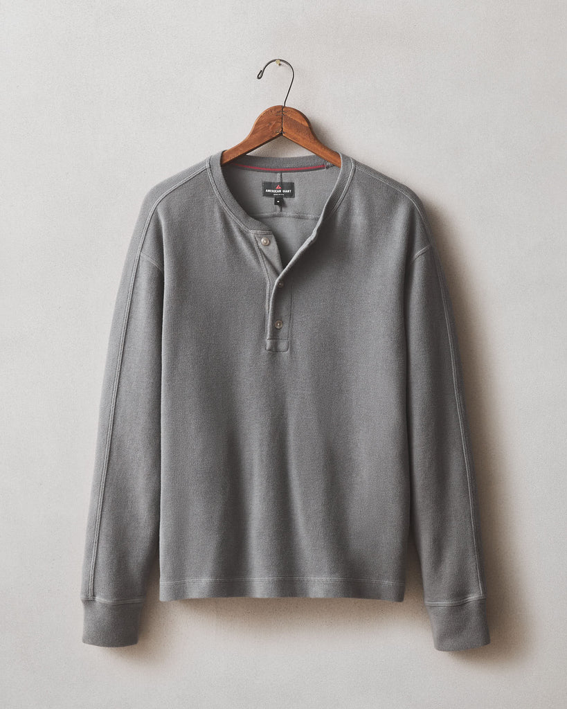 Men’s French Rib Henley