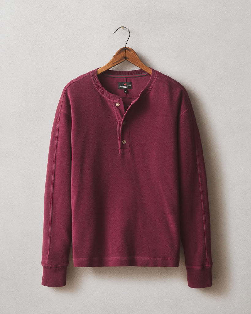 Men’s French Rib Henley