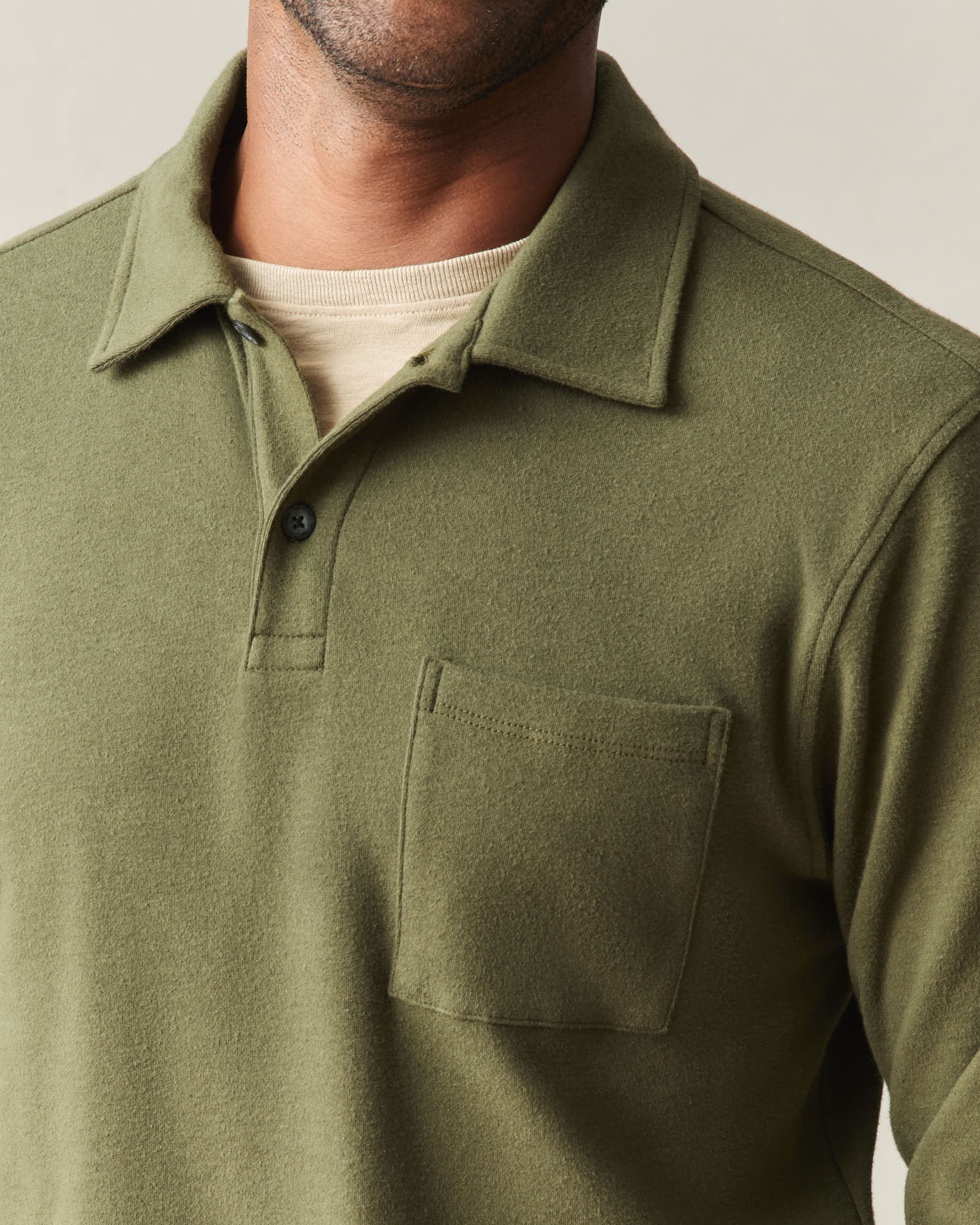 green polo dress shirt Men's Green Polo Shirt Small main image 1